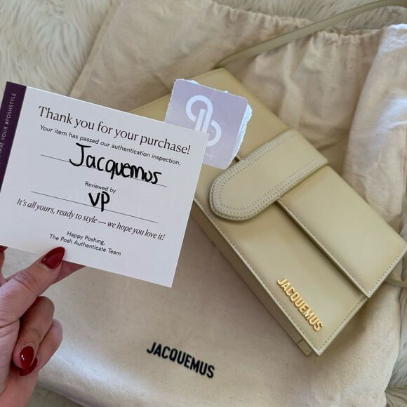 Jacquemus le bambino cream shoulder bag - Picture 4 of 11